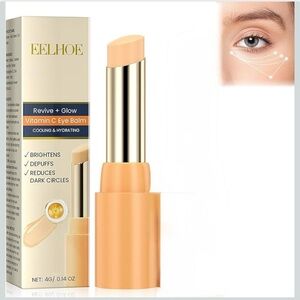 NWT Revive + Glow Vitamin C Eye Balm Moisturizing & Hydrating Eye Cream Firming
